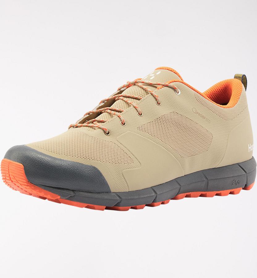 Haglöfs Mens L.I.M Low Proof Eco Hiking Shoes Khaki/Black New Zealand 94802HQCR